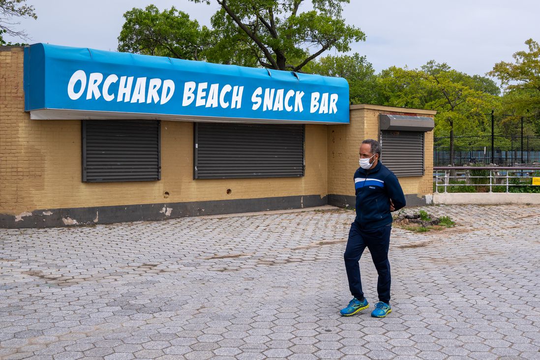 Photos from Orchard Beach on Memorial Day Weekend 2020